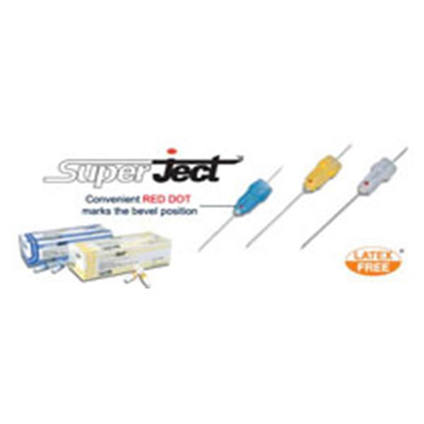 Needle 27gx32m SuperJect Dental Atraumatic Conventional 1000/Ca